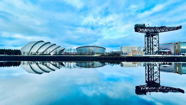 Stadsbeeld van Glasgow
