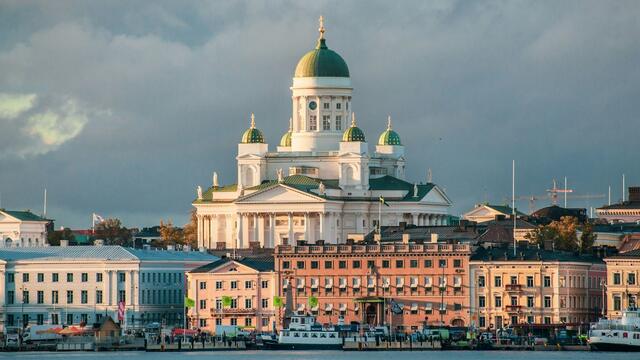 Stadsbeeld van Helsinki